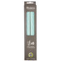 Voir la diapositive 2 : Paris Prix Lot de 6 Pailles & Brosse  Réutilisables  23cm Menthe