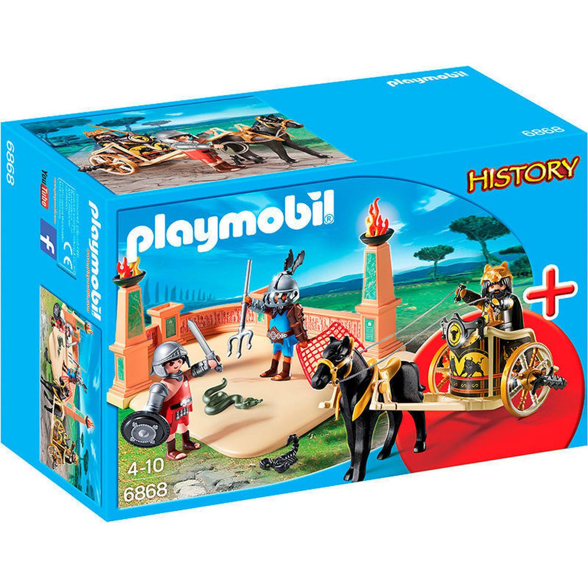PLAYMOBIL 6868 - History - Starter Set "Combat de gladiateurs"
