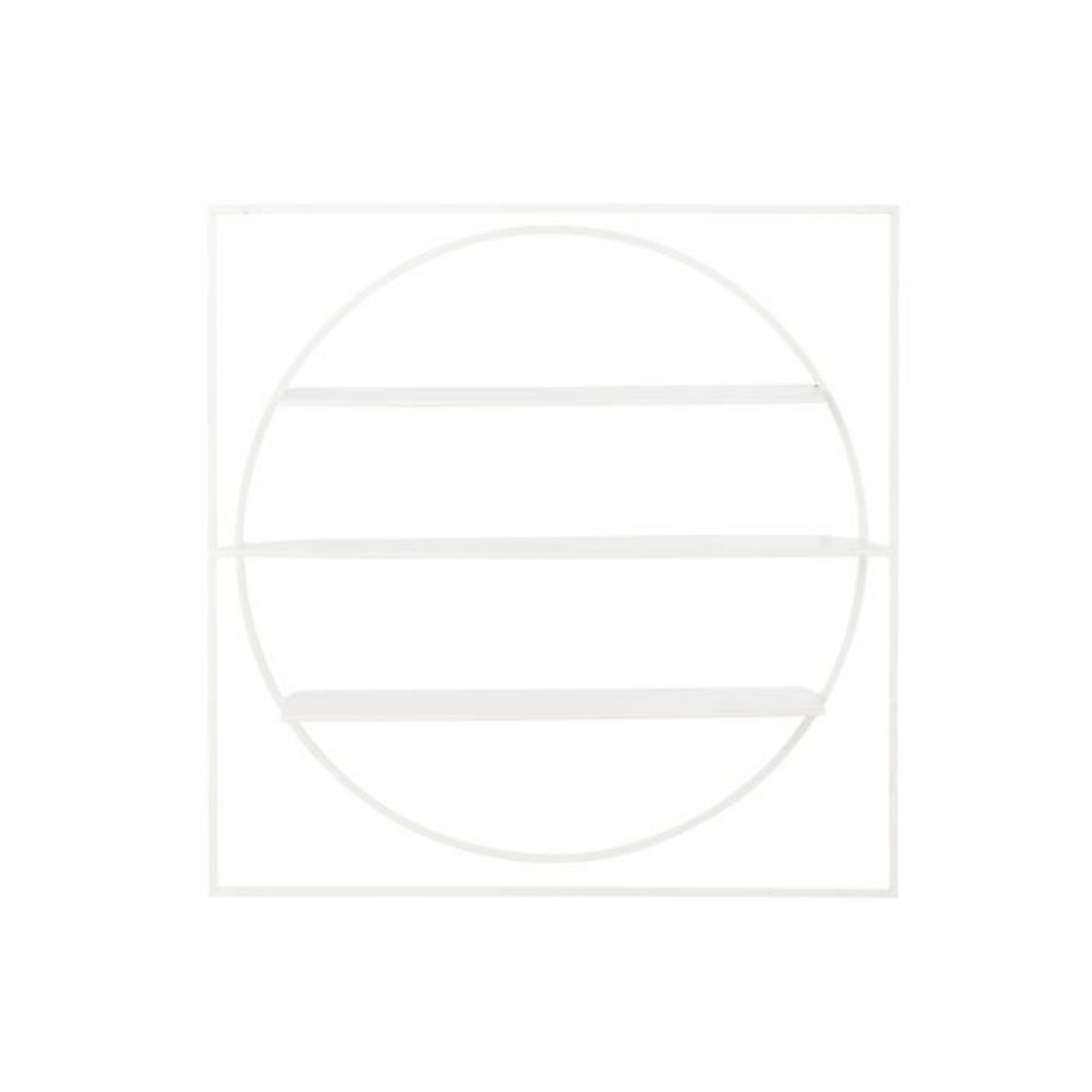 Paris Prix Étagère Murale en Métal  News  80cm Blanc