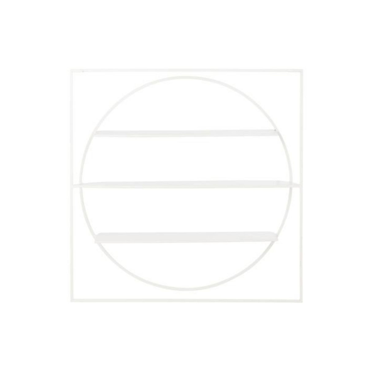 Paris Prix Étagère Murale en Métal  News  80cm Blanc