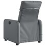 Voir la diapositive 5 : VIDAXL Fauteuil de massage inclinable electrique gris similicuir