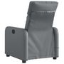 Voir la diapositive 5 : VIDAXL Fauteuil de massage inclinable electrique gris similicuir