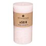  Bougie Cylindrique  Rustic  14cm Rose Clair