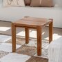 Voir la diapositive 6 : Paris Prix Table d'Appoint en Teck  Bruce  40cm Naturel