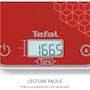 Voir la diapositive 4 : TEFAL Balance de cuisine Optiss Scratch-Resistant BC50D7V0