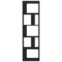 VIDAXL Bibliotheque/Separateur de piece Noir 45x24x159 cm Agglomere