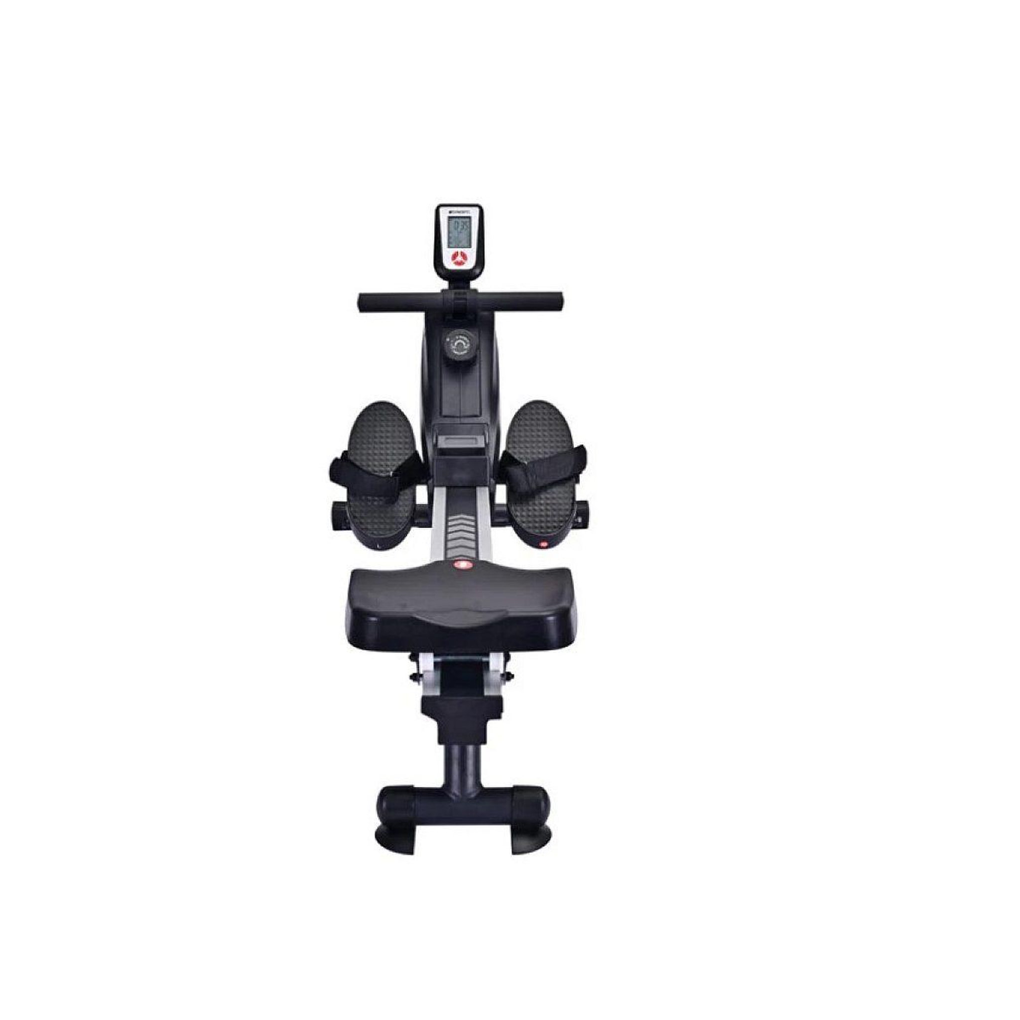 Voir la diapositive 3 : SYNERFIT Rameur magnétique lima argent noir