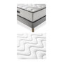 Voir la diapositive 4 : DEKO DREAM HOTEL SEASONS Ensemble matelas + sommier 140x190 cm - Mousse - 25 cm - 5 zones - DEKO DREAM