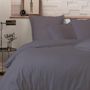 Voir la diapositive 2 : Home collection Parure housse de couette 100%percale de coton 80 fils/cm2-uni