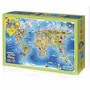 Gibsons Puzzle 250 pièces : Carte du Monde