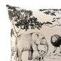 Voir la diapositive 2 : Douceur d'Intérieur Housse de coussin 40x40 cm Zambie coton