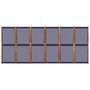 Voir la diapositive 4 : VIDAXL Cloison de separation 6 panneaux bleu fonce 420x180 cm