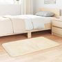Voir la diapositive 3 : VIDAXL Tapis Shaggy a poils longs NAVARRA creme 60x100 cm polyester