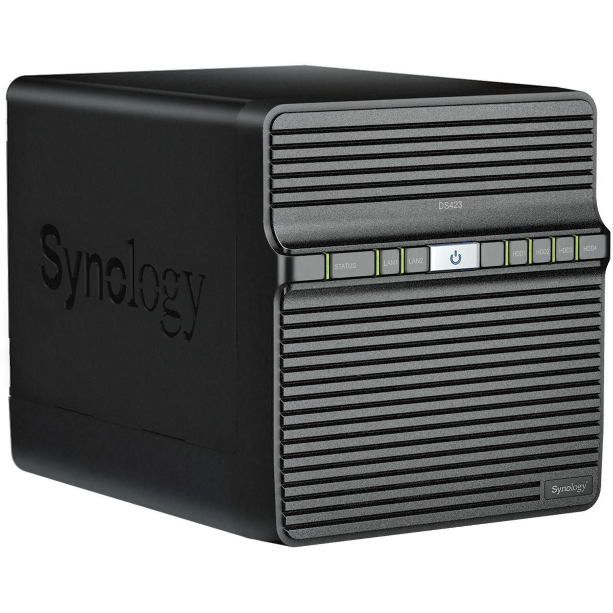 SYNOLOGY Serveur NAS DS423 Desktop 4 Baies