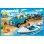 PLAYMOBIL 6864 - Summer Fun - Voiture avec bateau et moteur submersible