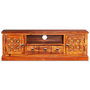 Voir la diapositive 2 : VIDAXL Meuble TV bois massif de Sesham 120 x 30 x 40 cm