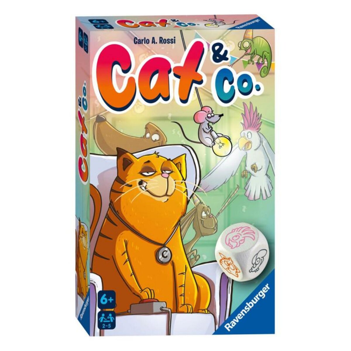 RAVENSBURGER Ravensburger Pocket Game Cat & Co 209644