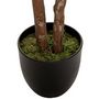 Voir la diapositive 3 : ATMOSPHERA Plante Artificielle  Schefflera  135cm Vert & Noir