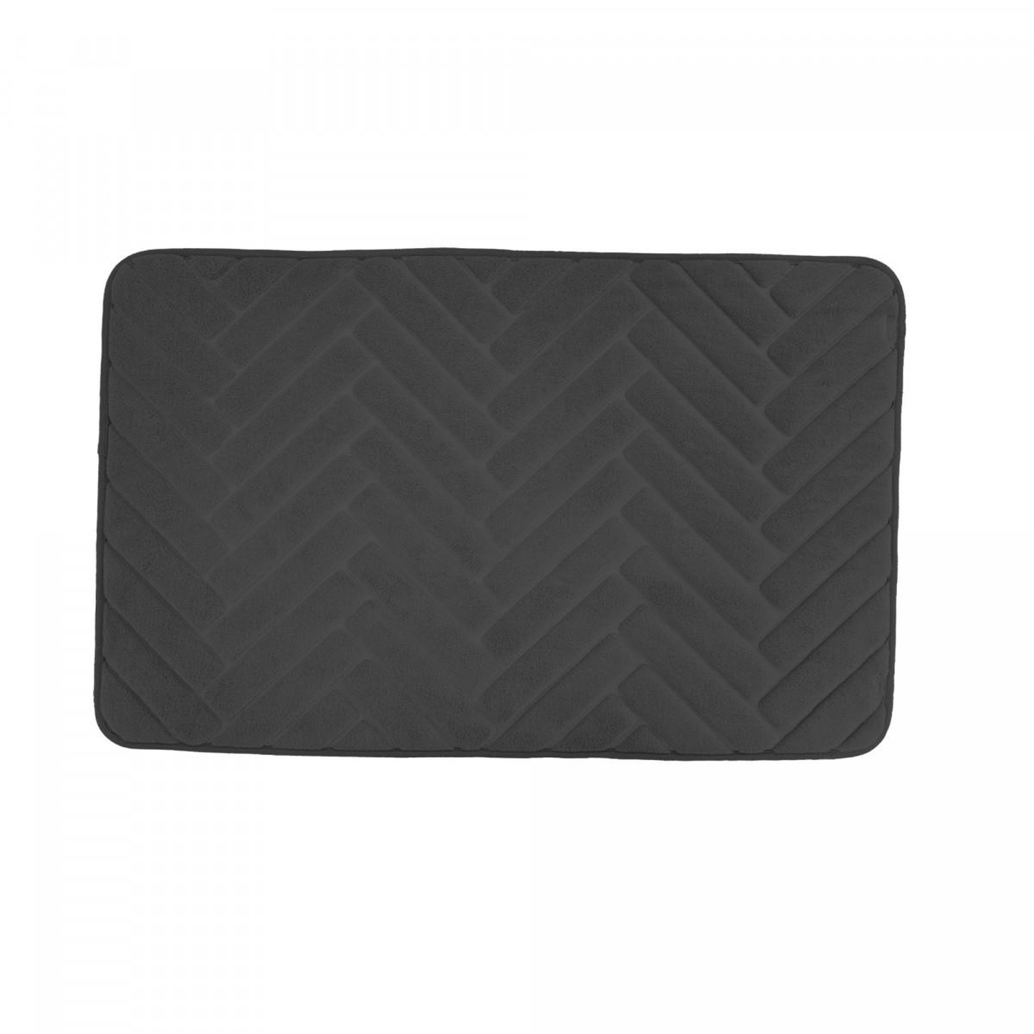 GUY LEVASSEUR Tapis de bain à mémoire de forme - chevron 50x80cm
