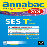 SES SPECIALITE TLE GENERALE. SUJETS ET CORRIGES, EDITION 2021, Martin Denis