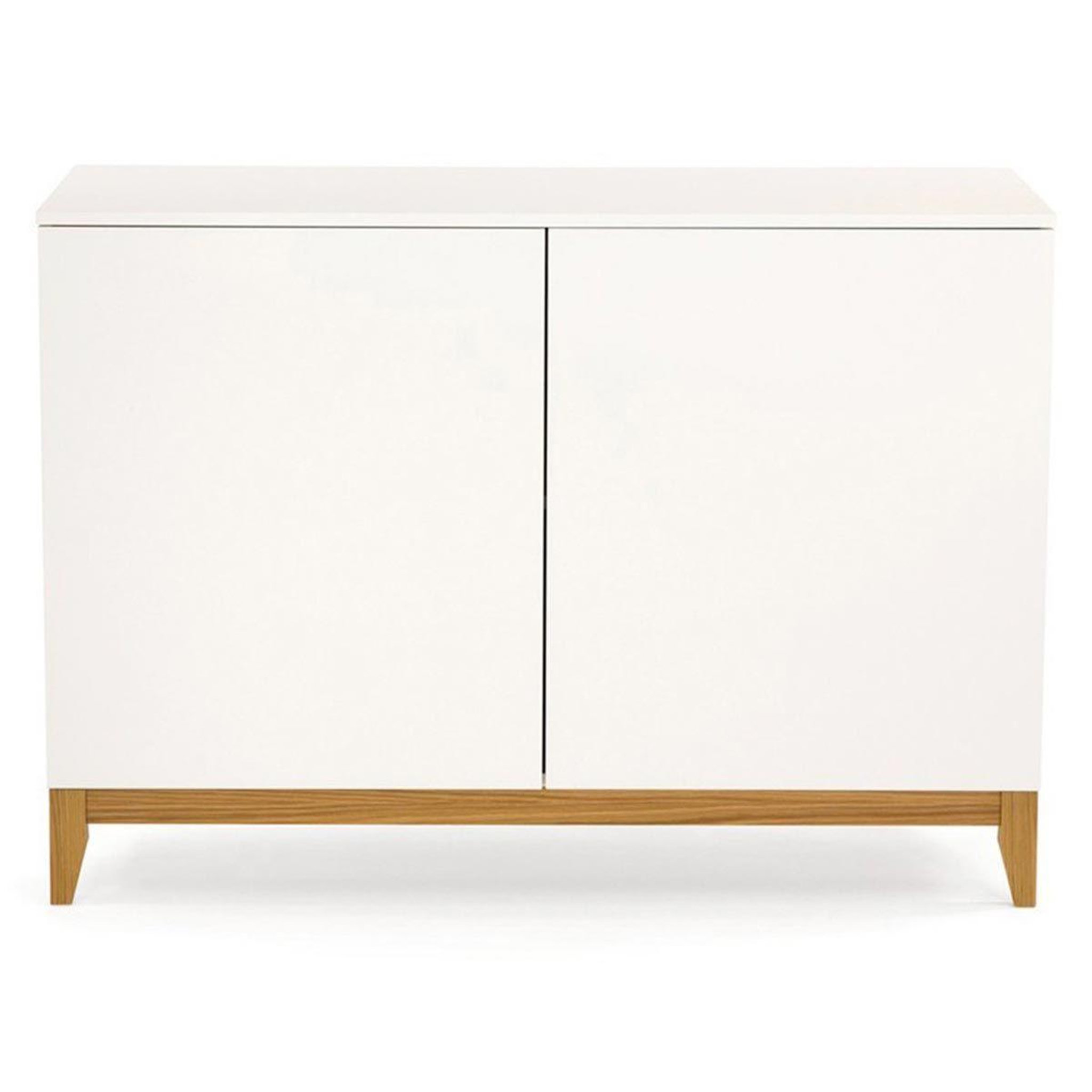 Paris Prix Buffet 2 portes  blanco  120cm blanc & chêne