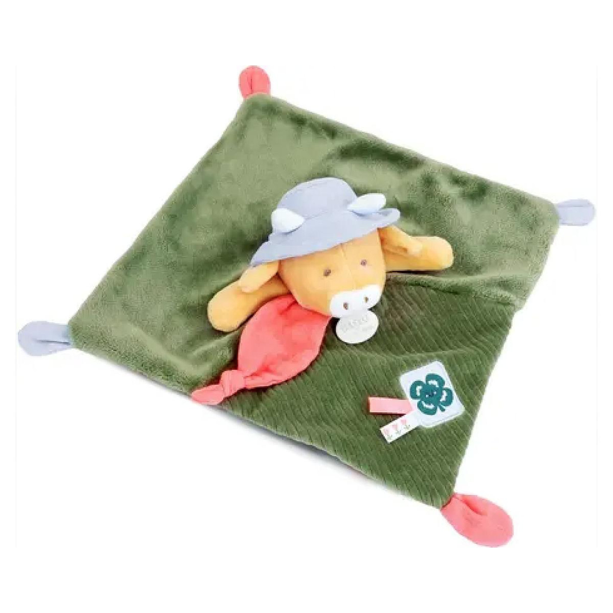 Voir la diapositive 2 : DOUDOU ET COMPAGNIE Aneth la vache - doudou plat