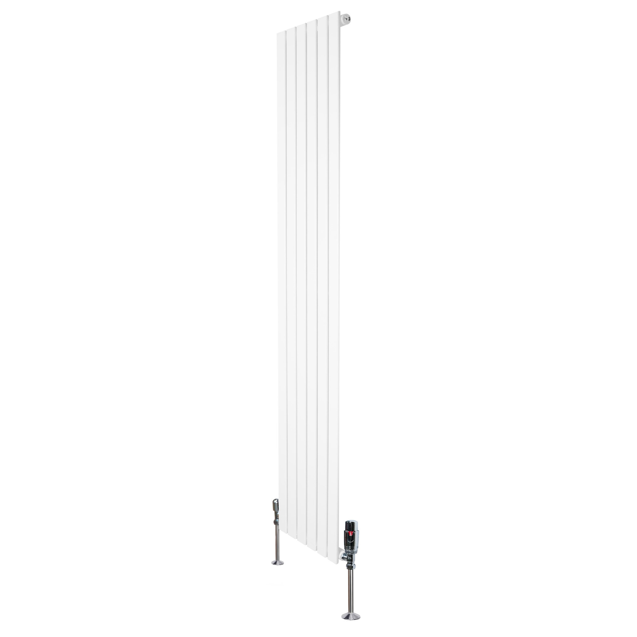 Voir la diapositive 2 : MONSTERSHOP Radiateur plat à 1 panneau & vannes - 1800 x 420 mm