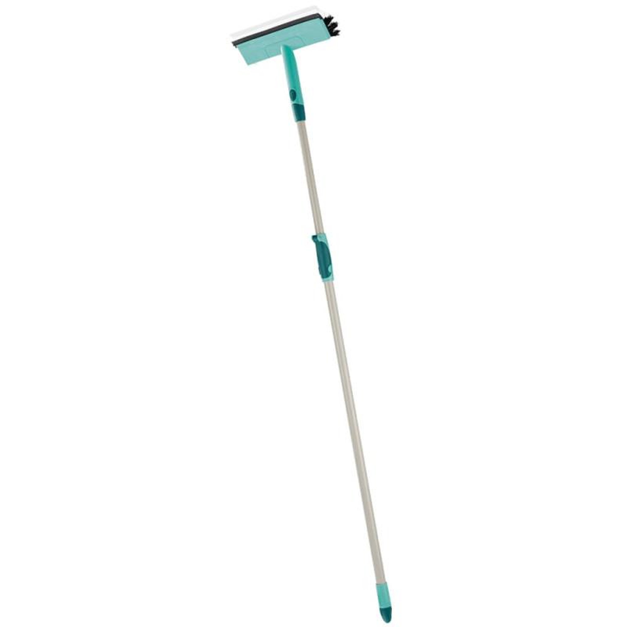 Voir la diapositive 2 : Leifheit Leifheit Brosse de nettoyage de vitres manche télescopique 28 cm 51104