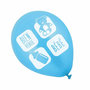 Voir la diapositive 1 : Paris Prix Lot de 6 Ballons  Bébé est Arrivé  30cm Bleu