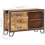 Voir la diapositive 6 : VIDAXL Buffet 100x31x60 cm Bois de manguier massif brut