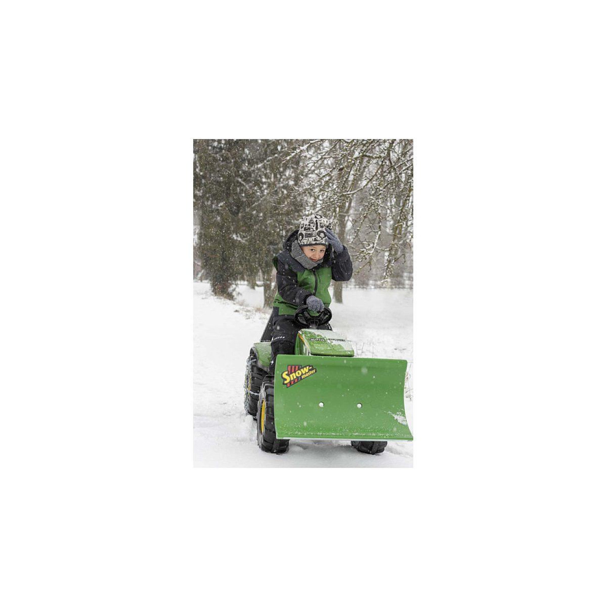 Voir la diapositive 2 : ROLLY TOYS Rollysnow master chasse-neige vert