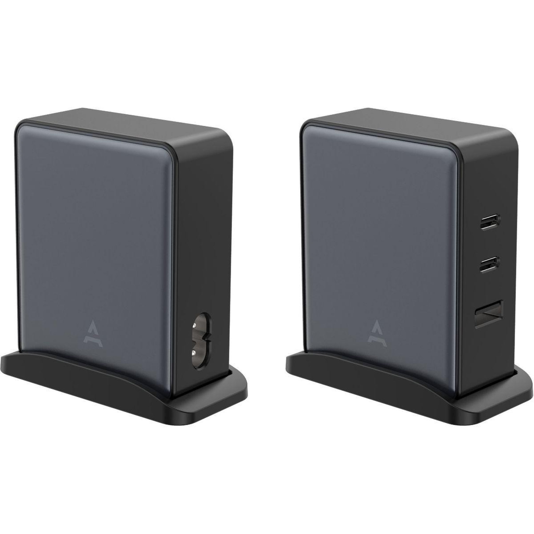 Voir la diapositive 2 : ADEQWAT Station d'accueil de charge 100w 2 usb-c 1 usb-a