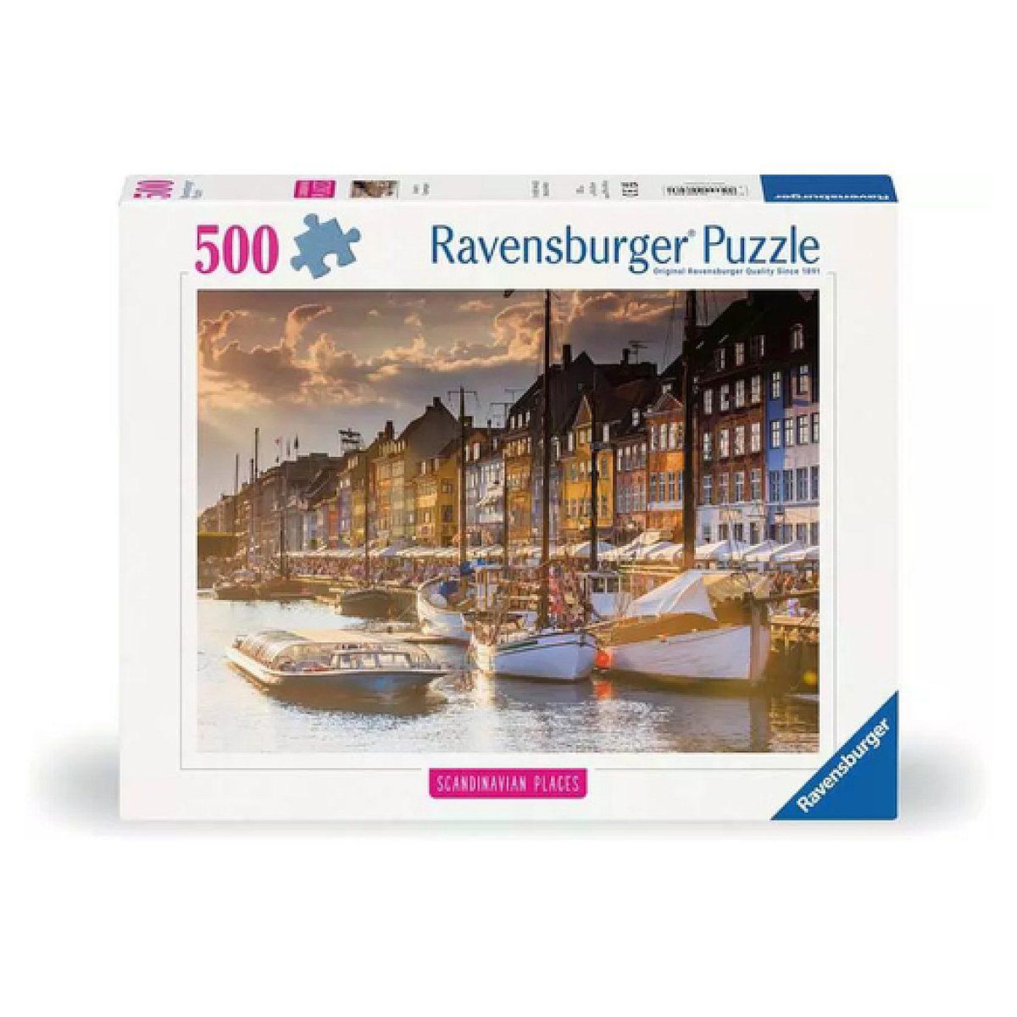 Nathan 500p puzzle couche de soleil a copenhague