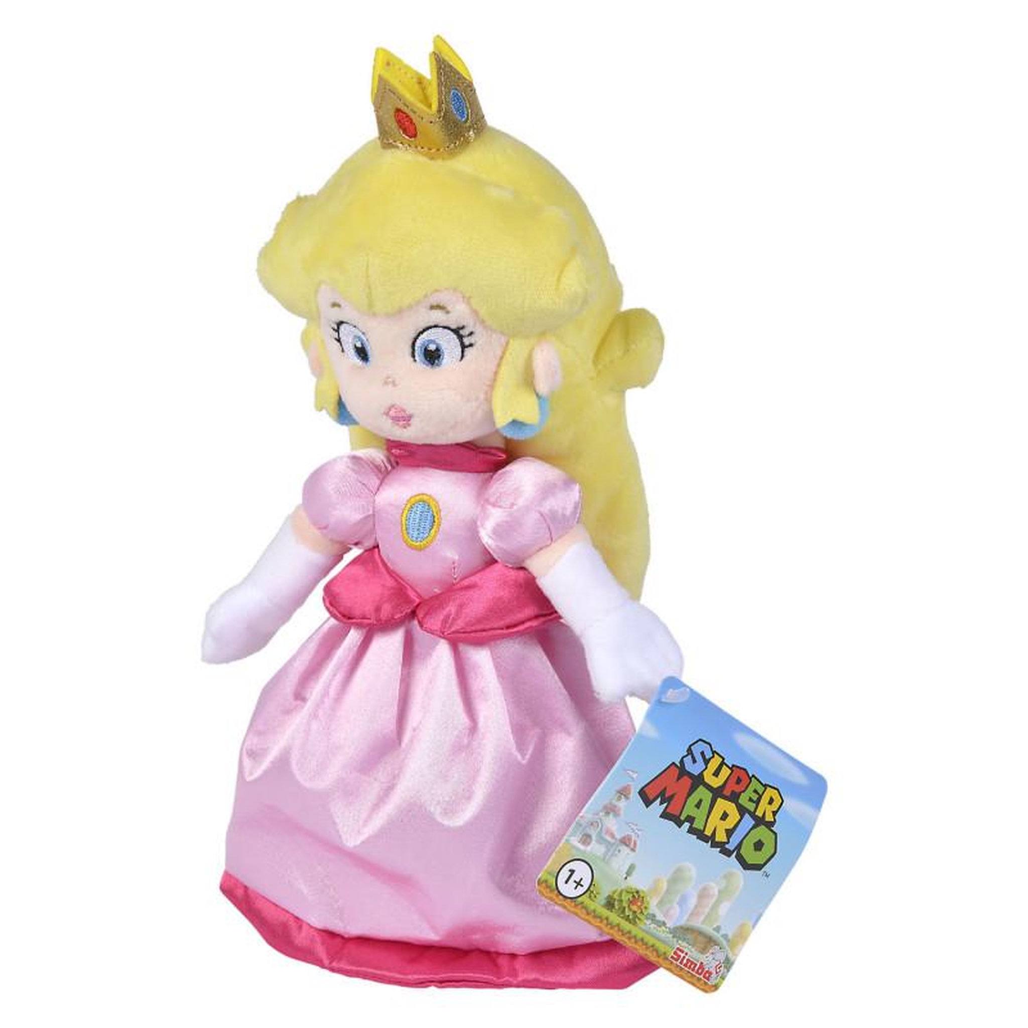 Voir la diapositive 2 : SIMBA Simba - Super Mario Plush Toy Peach, 27cm 109231530