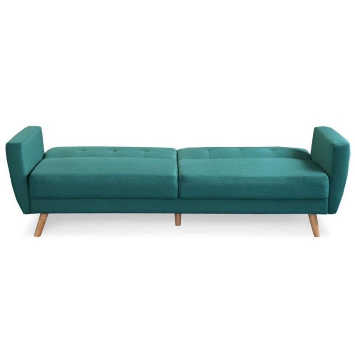 Paris Prix Canapé Scandinave Convertible  Garry  220cm Bleu Vert