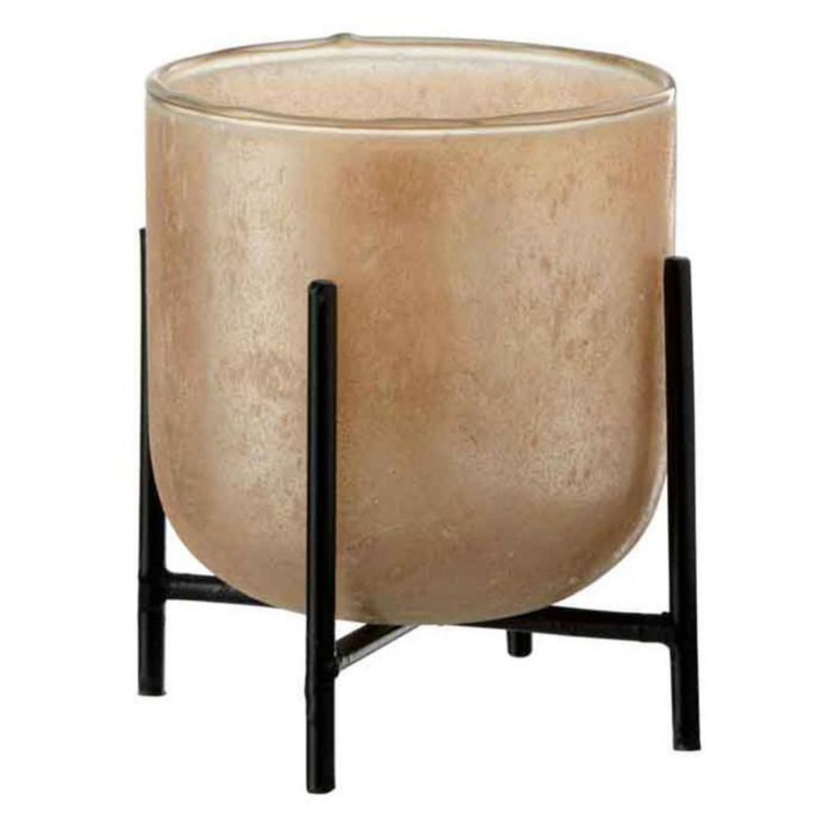 Paris Prix Photophore sur Pied Déco  Astor  16cm Ambre