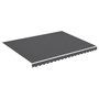 Voir la diapositive 2 : VIDAXL Tissu de remplacement pour auvent Anthracite 4,5x3,5 m