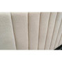 Voir la diapositive 3 : Paris Prix Lit Coffre Design Bouclette  Songa  140x190cm Beige