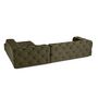 Voir la diapositive 6 : LISA DESIGN Gallata - canapé chesterfield d'angle droit - 5 places - en velours