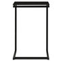 Voir la diapositive 2 : VIDAXL Table d'appoint Noir 40x40x60 cm Verre trempe
