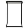 Voir la diapositive 2 : VIDAXL Table d'appoint Noir 40x40x60 cm Verre trempe
