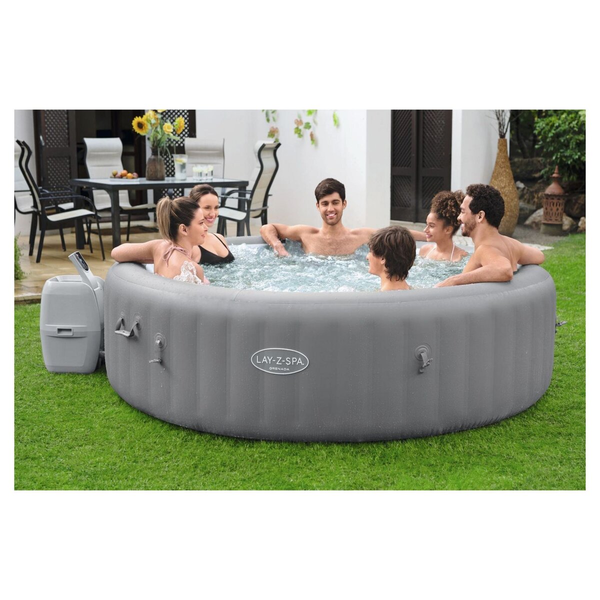 BESTWAY Spa gonflable rond 6-8 personnes 236x71cm GRENADA