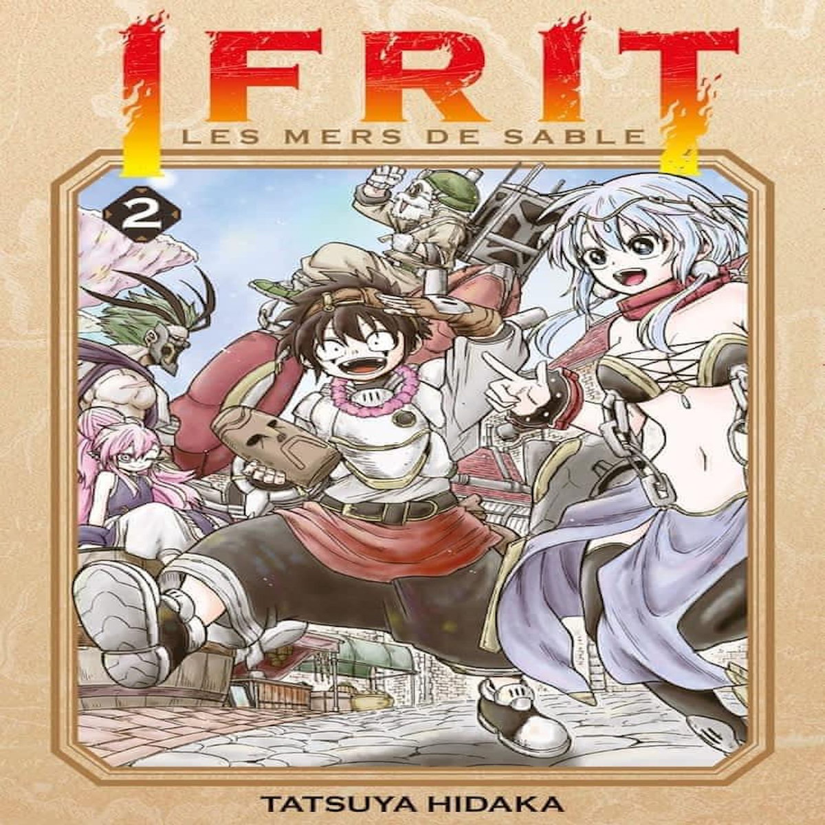 IFRIT, LES MERS DE SABLE TOME 2 , Hidaka Tatsuya
