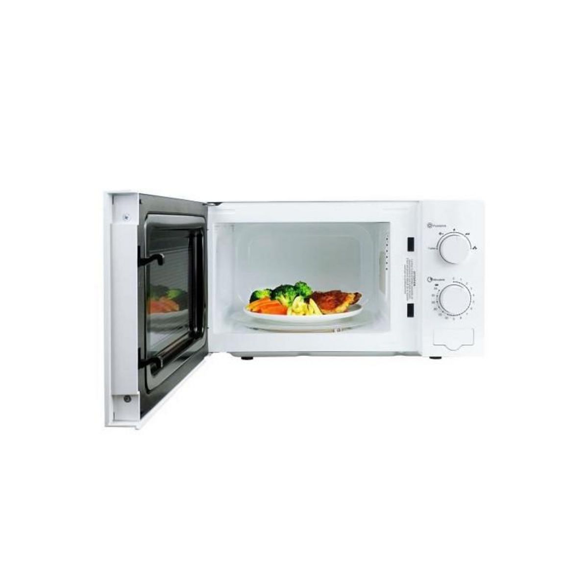 OCEANIC Micro-ondes OCEANIC MO20W11 Blanc 45,4 x H26,1 x P32,6 cm - 20L