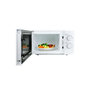 Voir la diapositive 2 : OCEANIC Micro-ondes OCEANIC MO20W11 Blanc 45,4 x H26,1 x P32,6 cm - 20L
