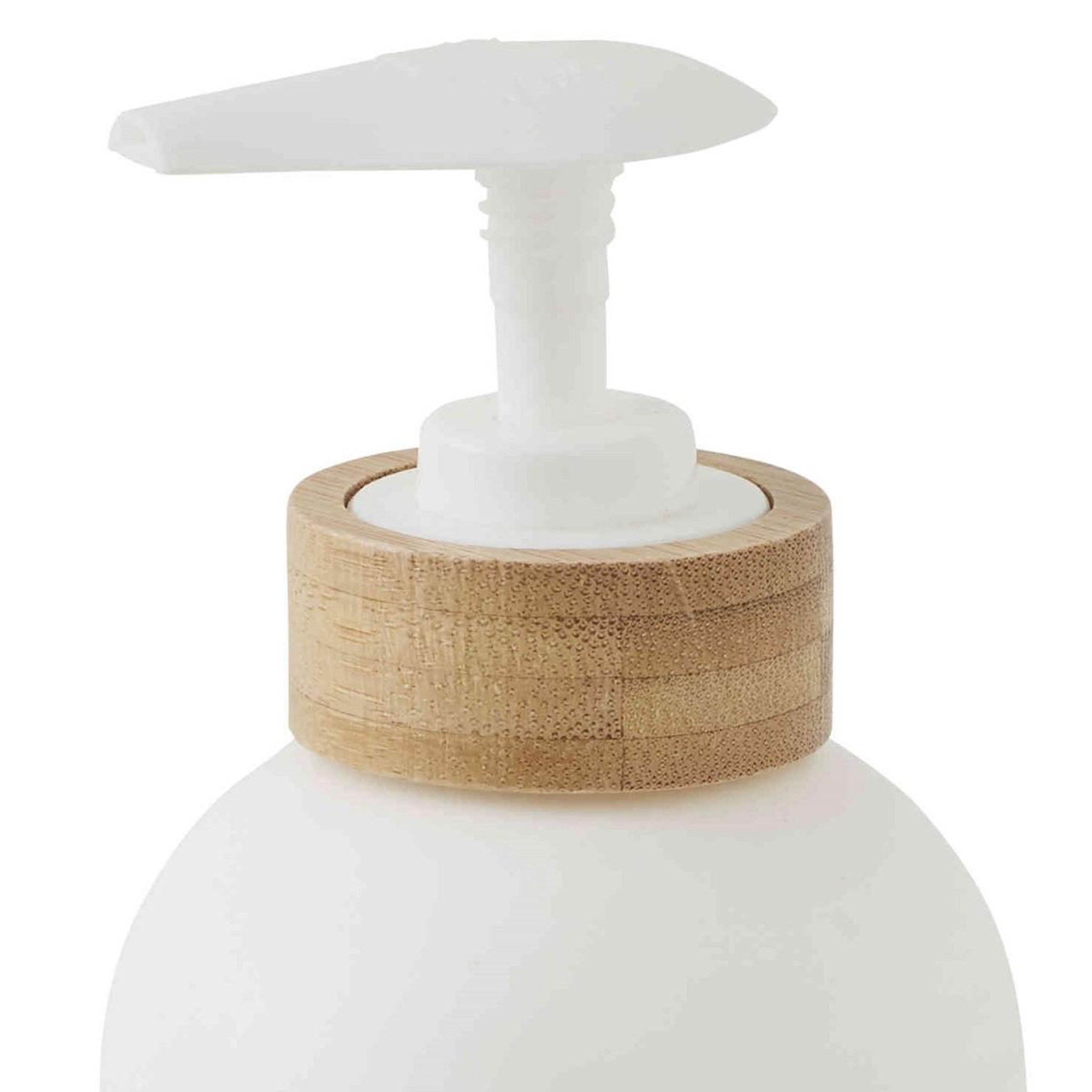 Voir la diapositive 2 : GUY LEVASSEUR Distributeur de savon en bambou prima