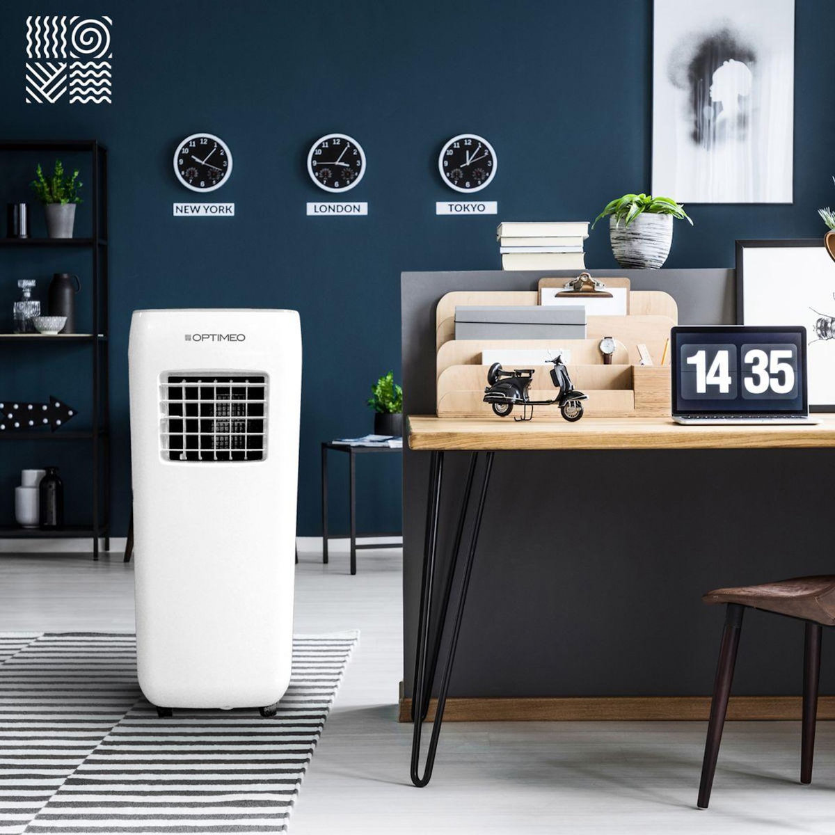 OPTIMEO Climatiseur OPC-C01-091