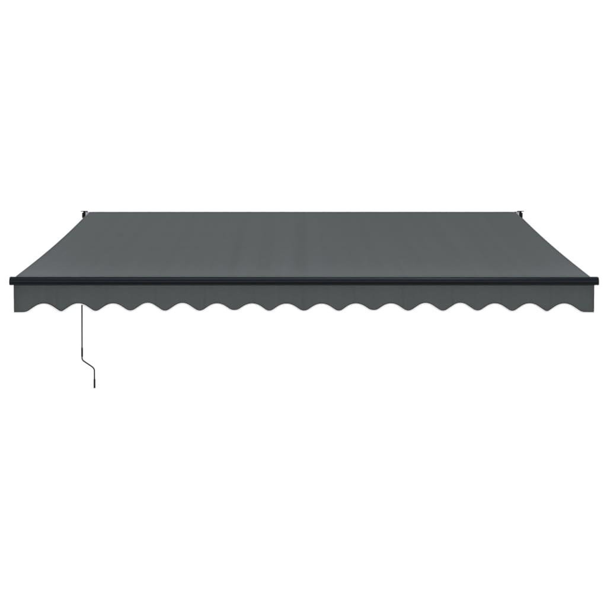 Voir la diapositive 3 : VIDAXL Auvent retractable automatique anthracite 4,5x3 m