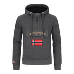 GEOGRAPHICAL NORWAY Sweat Gris Foncé  Homme Geographical Norway Gymclas. Coloris disponibles : Gris