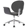 Voir la diapositive 5 : VIDAXL Chaise pivotante de bureau Gris Tissu